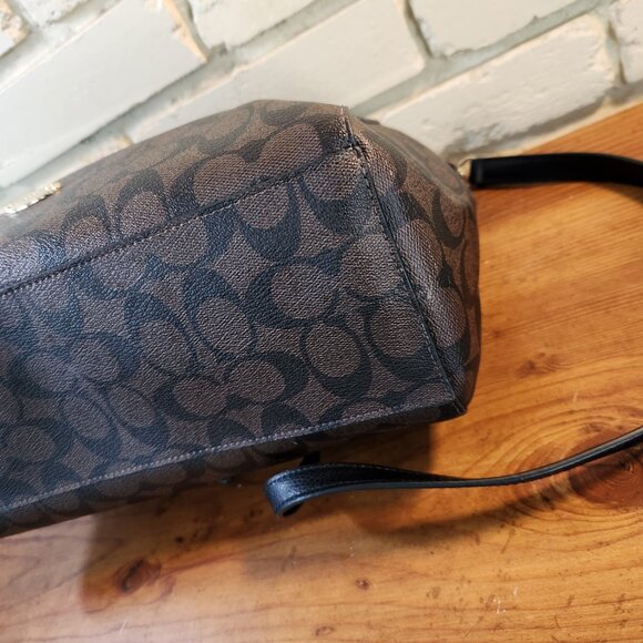 Euc Coach Celeste Signature 2 Way Shoulder Bag Purse - Picture 10 of 13